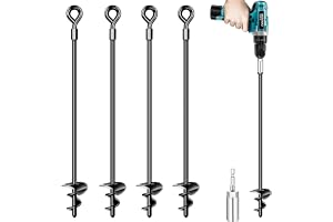 4 st Heavy Duty studsmatta markankare 61 cm