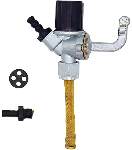 Robinet D'essence Pour Simson S51 / SR50 / MZ ETZ - Avec Filtre Laiton Et Réservoir Eau