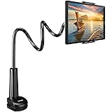 Tryone Gooseneck Tablet Stand, Tablet Mount Holder for iPad iPhone Series/Nintendo Switch/Samsung Galaxy Tabs and more…