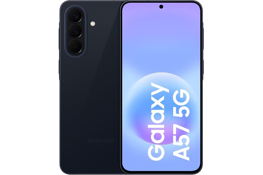 Samsung Galaxy A57 5G, 256GB, 3 Year Warranty, Slim Smartphone, Circle and Search, Rubber Object, Better Face, Triple Camera, IP68, 5,000 mAh, Awesome Navy