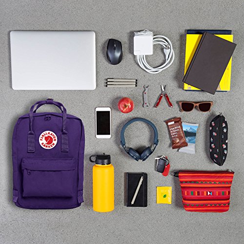 Fj  llr  ven K  nken Laptop Rucksack 13 Zoll  violett  Purple   35 x 25 x 16 cm  13 Liter