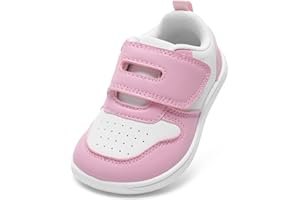 STQ KIDS Mode Basket Enfant Garcon Fille Chaussures Barefoot Facile à Nettoyer Chaussures Pieds Nus Larges pour Enfants Respirant Antidérapant Mixte Bebe Sneakers