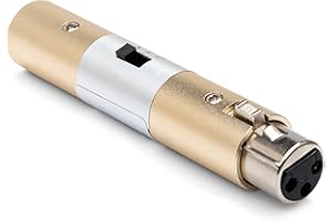 Hosa ATT-448, Input Attenuator, XLR3F to XLR3M