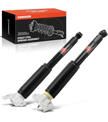 TRQ Rear Shock Absorber Set - Compatible With Buick LaCrosse/Regal, Chevrolet Impala/Malibu (2010-2020) - View #4