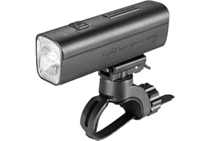 Gaciron Front Bike Light Wireless Remote Control KiWi-1200, Anti-Glare Bike Light Front Top or Underneath Mounting Design, C-C Charging Port, with Power Bank Function, Rechargeable Bike Lights.