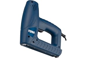 FERM Graffatrice Chiodatrice Elettrica. Include 400 punte 100 chiodi