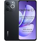 realme C71 4G Smartphone 4GB+64GB Black | 6300mAh Battery, 6.745 inch Screen, 90Hz Eye Comfort Display, 37MP Cameras, Unisoc 