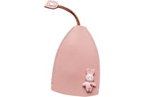 ANGLERFISH Unisex Cute Fruits Pull Type Key Bag,PU Leather Key Wallets Housekeepers, Car Key Holder Case,Car Key Case for Men Women