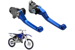 IUVWISN Leve freno frizione moto perno pieghevole CNC per YZ125 YZ250 2015-2023 YZ250F YZ125X YZ250X YZ450F YZ250FX YZ450FX Motocross
