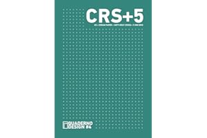 Quaderno design #4: A5 - griglia crocette 5 mm - carta bianco crema - copertina VENICE GREEN