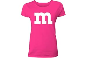 SHIRTOO Fasching & Karneval T-Shirt mit m Aufdruck – auch als Gruppen Kostüm Shirt für Damen/Frauen