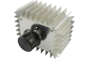 Aihasd AC 220V 5000W SCR Elettronico Regolatore di tensione Velocità oscuramento dimmer Termostato Alta potenza