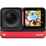 Insta360 One RS 4K Edition - Telecamera d'azione impermeabile 4K 60fps con stabilizzazione FlowState, foto 48MP, HDR Attivo, 
