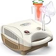 K-Life Neb-101 Compressor Nebulizer Machine Kit with Child and Adult Masks (Brown) (2 YEAR WARRANTY)