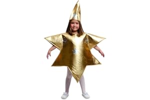 My Other Me Disfraz de Estrella Dorada para niño talla 5-6 AÑOS