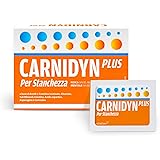 CARNIDYN PLUS | Integratore Alimentare con Carnitina, Zinco e Vitamina B5 | Supporto per stanchezza fisica, mentale e stress 
