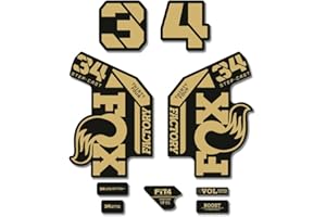 STAR SAM Adesivi compatibili con forcella bici Fox 34 Factory Step Cast 2022