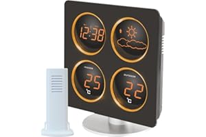 Technoline SMADH Wetterstationen, Schwarz