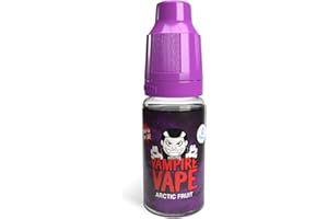 Vampire Vape 10ml 0mg E-Liquid/Vape Liquid/E Juice for E-Cigarettes/E-Cig Vape Starter Kits - NO Nicotine (Arctic Fruit)