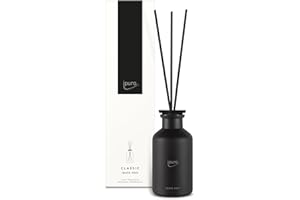 ‎IPURO ipuro - Classic Raumduft Noir - 240ml | orientalischer Raumerfrischer mit Rose, Patschuli, Sandelholz, Eukalyptus & Kokosnuss Duft | Diffuser mit Stäbchen | Lufterfrischer für die Wohnung