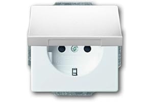 Gniazda wtykowe Schuko z pokrywą na zawiasach BUSCH-JAEGER 20 EUK-84