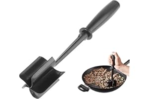 RUAMNY Premium Meat Chopper, Handheld Manual Chopper, Ideal for Ground Beef Masher with 5-Blade Head, Multifunctional Meat Masher Tool for Home Kitchen Meat