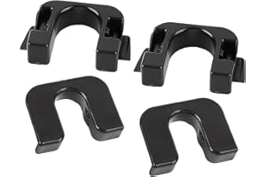 VNDKGN 2 Set Rear Parcel Shelf Clips,for Ford Fiesta Focus Parcel Shelf Fastening Bracket Replacement Accessories Mount Secure Luggage,for Compatibility Most Vehicles Durable Wear-Resistant Easy Installation