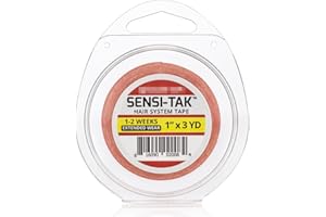 EXOTIC MYTH 3yards Sensi-Tak Adhesive Double Side for Wigs Toupees hair tape (1INCHX3YARDS)