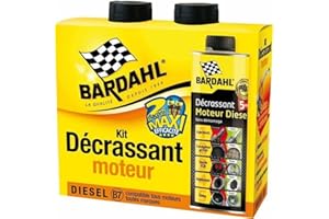 BARDAHL Pack décrassant moteur diesel 5 en 1 2x300ml