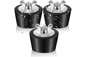 BSTDAYEVER Tapones de Invierno para Piscina 3pcs Tapón de Invierno de Expansión de Goma 38mm Boquilla Entrada Tapones Goma Duradera Skimmer Tapón para Invierno para Piscina Tuberías de Desagüe