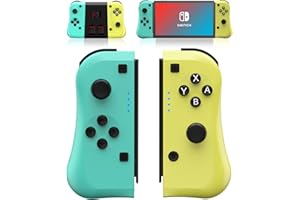 Etpark Controller for Switch, Replacement Joy Cons for Switch/Switch Lite, Wireless L/R Controllers, Gamepad Joystick With Adjustable Vibration, Axis Gyro, Wake up, Screenshot Function