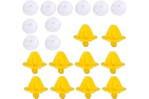 beler 10pcs Exterior Rear Wheel Fender Molding Clip 07130702516