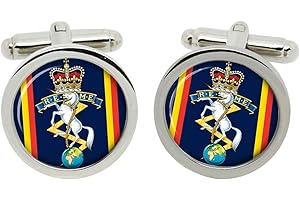 GIFT SHOP REME Corps of Royal Electrical and Mechanical Engineers Cufflinks in Box