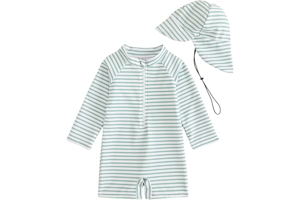Baby Swimsuit Newborn Rash Vest Set UPF 50+