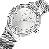 Modiwen, orologio da polso, da donna, con movimento al quarzo. Orologio con diam