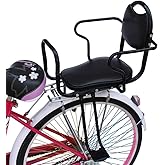 Fahrradkindersitz Kindersitze hinten für Kinder von 3-8 Jahren Tragfähigkeit bis 40 kg