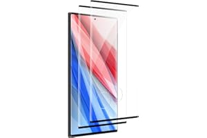 Carantee 2 Stück für Panzerglas für Samsung Galaxy S22 Ultra Schutzfolie, Kratzfest Panzer Schutz Glas für Samsung S22 Ultra Displayschutzfolie, Fingerabdruck-ID Folie für S22 Ultra Schutzglas