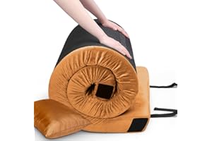 Willpo Foam Mattress for Camping - 7 cm Thick Sleeping Mat, Foam Camping Mattress for Car, Rolled Mattress for Camping, Adults, Children with Removable Waterproof Cover