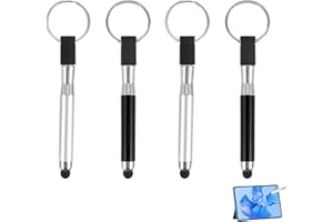 SODWES 4 Pièces Stylets Universels Capacitifs,Stylo Tablet,Tactile Stylo écran Capacitive,Stylo écran Tactile,Stylet Ecran Tactile,Stylo Tablette Tactile,Stylet Tactile Pour Tablettes Et Téléphones Portables