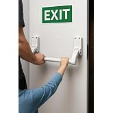 Proalet Panik Bar, Acil &Ccedil;ıkış Kapı Kolu, Sertifikalı, &Ccedil;ift Y&ouml;n Ayarlanabilir, Metal G&ouml;vdeli, Kolay Montajlı, Yangın Ka&ccedil;ış Mek