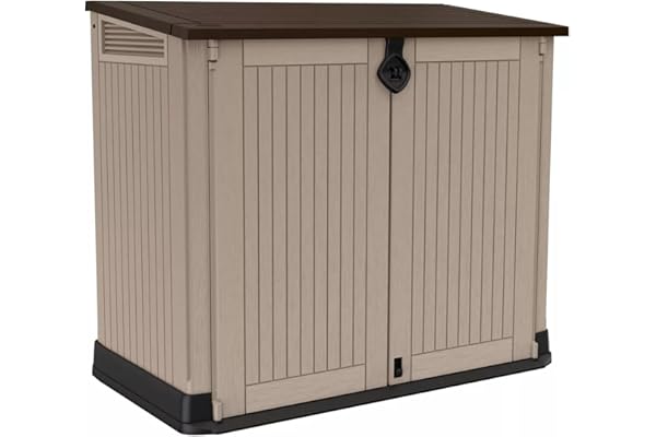 KETER Abri horizontal range poubelle SIO MIDI - 845 litres