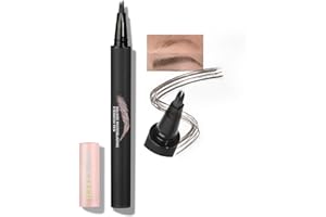 Anglicolor Penna per sopracciglia per microblading, penna naturale per sopracciglia, facile da colorare, di lunga durata, ad asciugatura rapida, per modellare e riempire il trucco delle sopracciglia