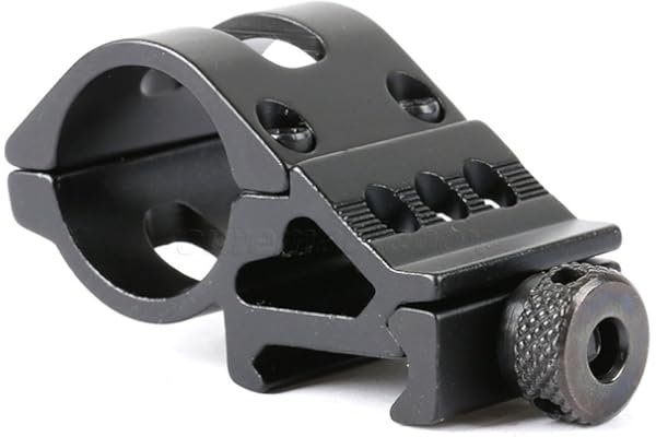 OAREA 1 Pouce 25.4mm Weaver 20mm QD Mont Anneaux Picatinny Rail Alluminum pour La Chasse Lampe de Poche Laser Fusil Portée
