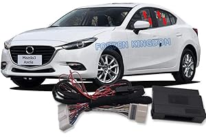 FORTEN KINGDOM Car Auto Window Lift Close Closer Open Control System Kit Module Device Fits For Mazda 2 2016+ Mazda 3 2014+ CX-3 CX-4 plug and play