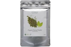 EVENEA Organic Rajasthani Henna Powder Triple-Sifted Body Art Quality (50g)
