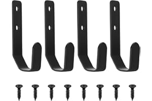 ANBEEISS 4 Pz Supporto da Parete per Tastiera Tablet, Scaffale da Muro in Metallo per Tastiera Tablet Laptop, Supporto a Parete Universale per Tastiere da Gioco Meccaniche Wireless Spessore < 2,5 cm/1"