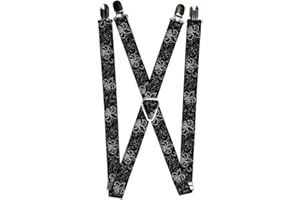 Buckle-Down Unisex Suspender - Fleur De Lis Suspenders
