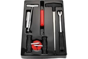 SKYPLANET 7pc Professional Windshield Removal Tool Set Kit for Glass Windscreen Removal Bonded Screens