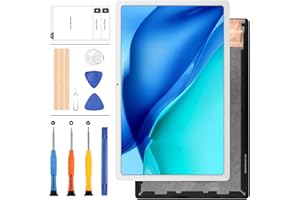 LADYSON Original für Samsung Galaxy Tab A7 10,4 Zoll (2020) SM-T500 T505 T500 LCD Display Touch Sensor Glas Bildschirm Digitizer Assembly Panel Lens Replacement Kits with Tools (White)