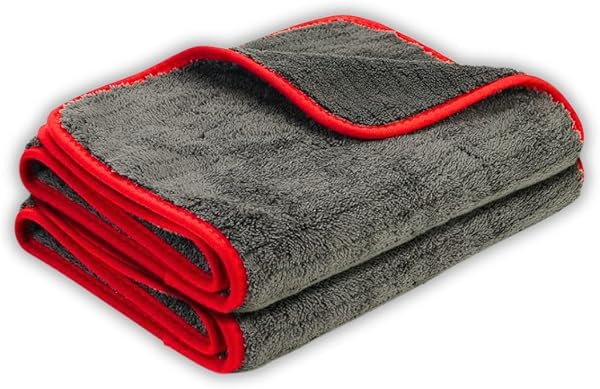 IONIC Ultra Thick Microfiber Towel – 1200 GSM – Super Absorbent, Lint-Free & Scratch-Free – Multi-Purpose for Car, Home
